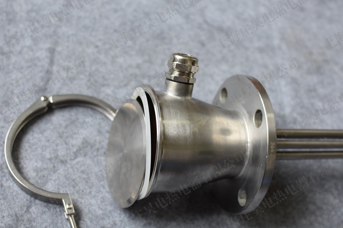 非标定制法兰加热器 按图定制 钛材四氟